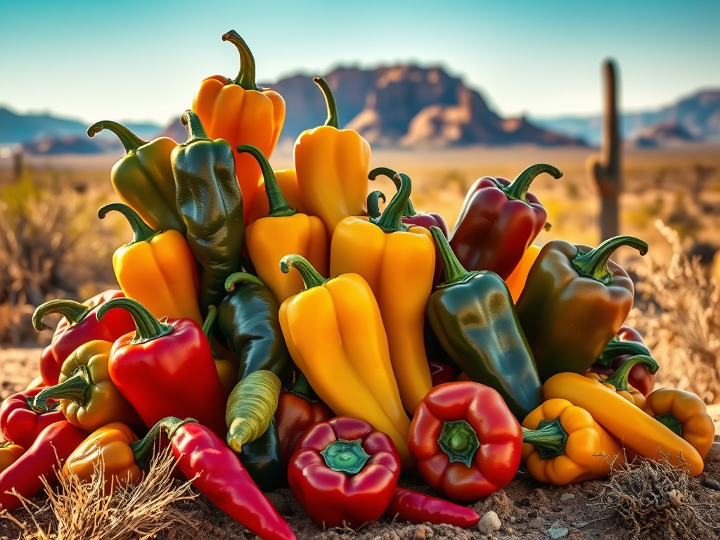 Growing Hot Peppers in Arizona’s Low Desert